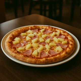 Tropical Hawaiian Pizza